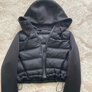 Zara Cropped Puffer Jacket
